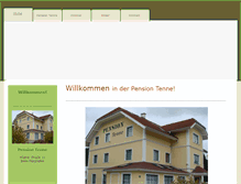 Tablet Screenshot of hotel.tenne.at